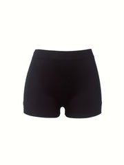 Funny Print High Rise Plus Size Sexy Shorts