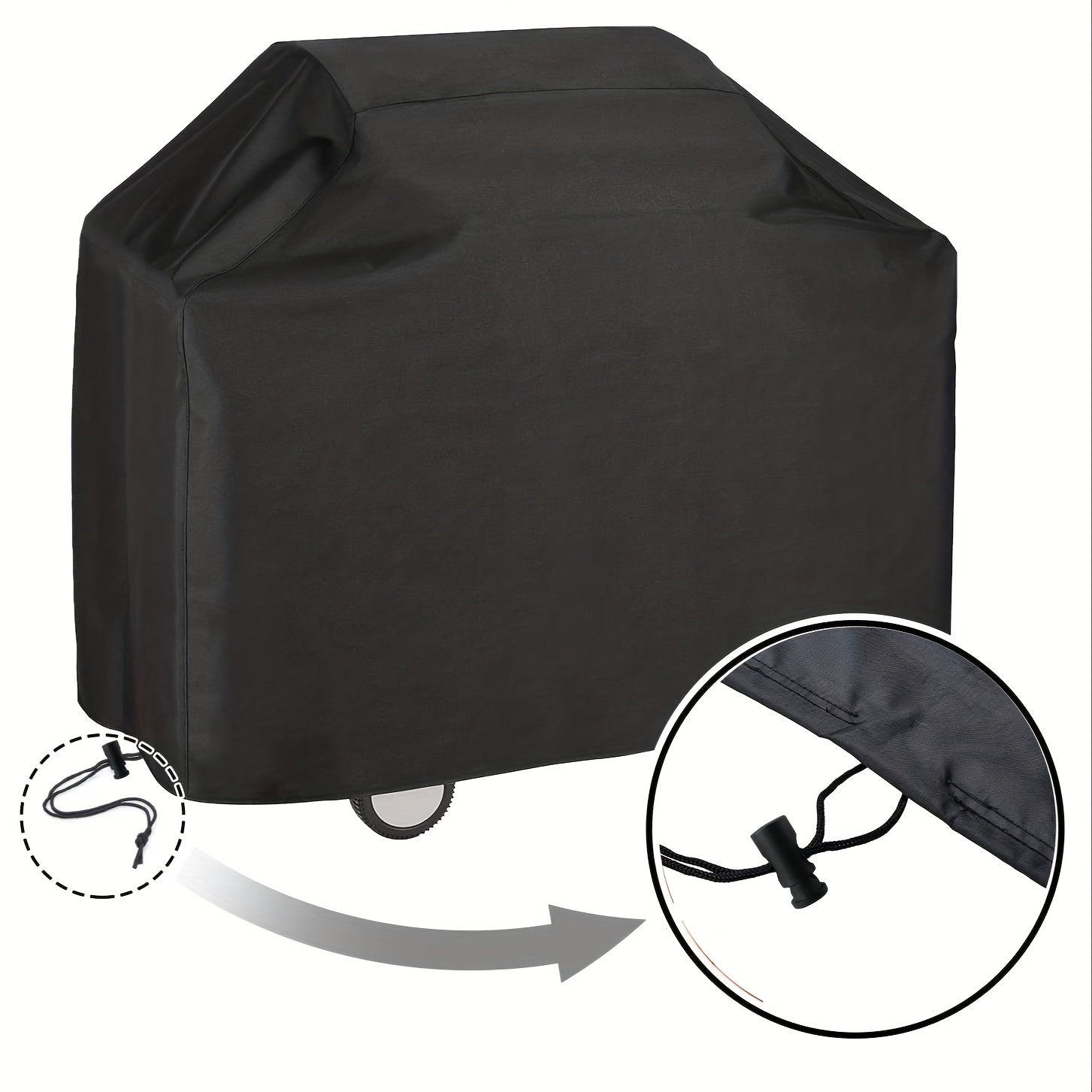 Heavy Duty Waterproof BBQ Grill Cover 65"