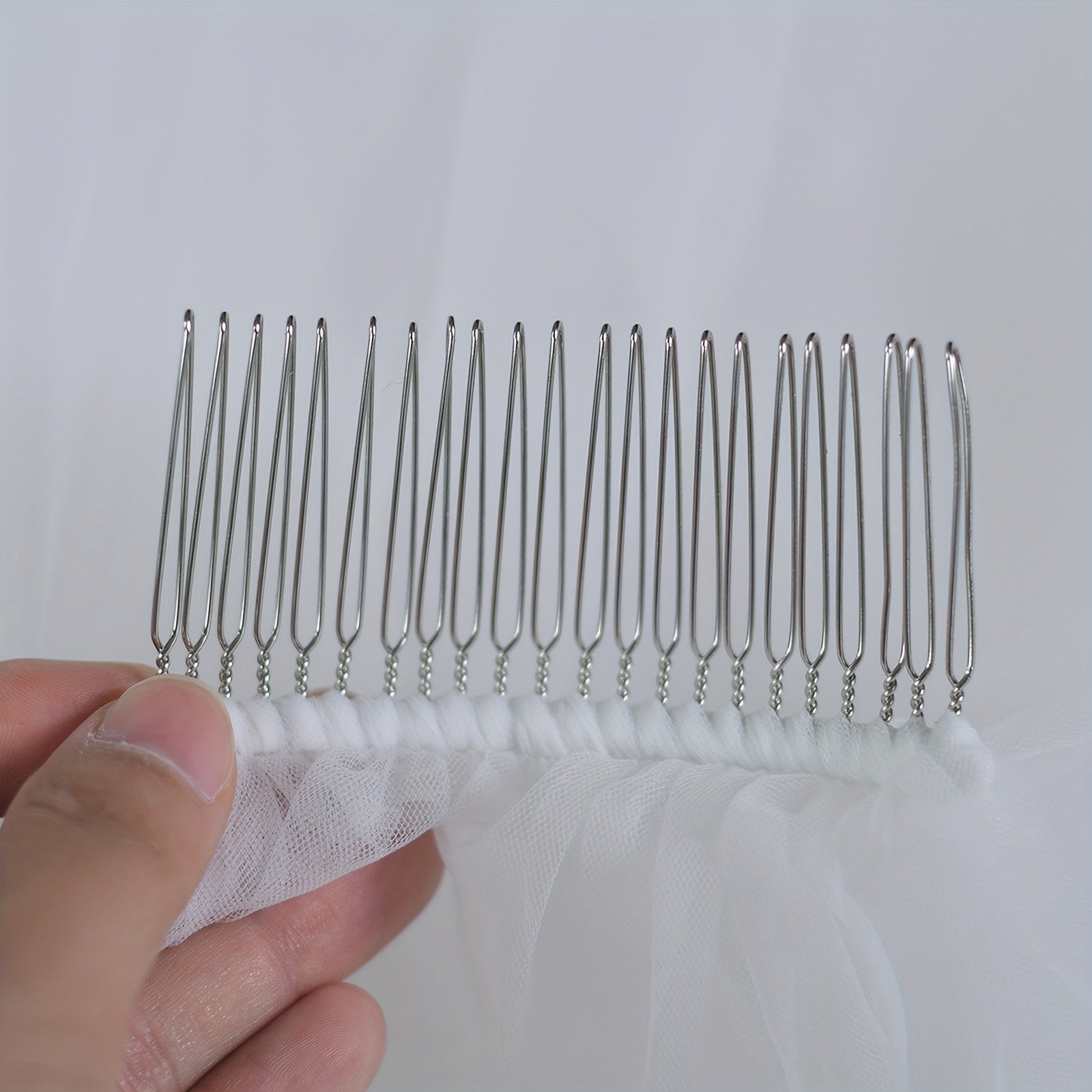 Layered Bridal Veil and Train for Wedding