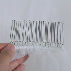 Layered Bridal Veil and Train for Wedding