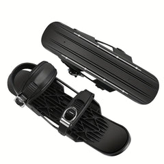 Mini Short Ski Skates For Snow Adjustable Winter Ski Shoes