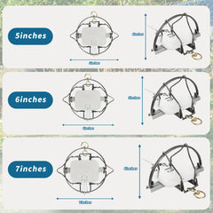 2 Pack Spring Traps - Outdoor and Home Use