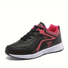 Women's Waterproof Faux Leather Sports Shoes Lightweight Non slip