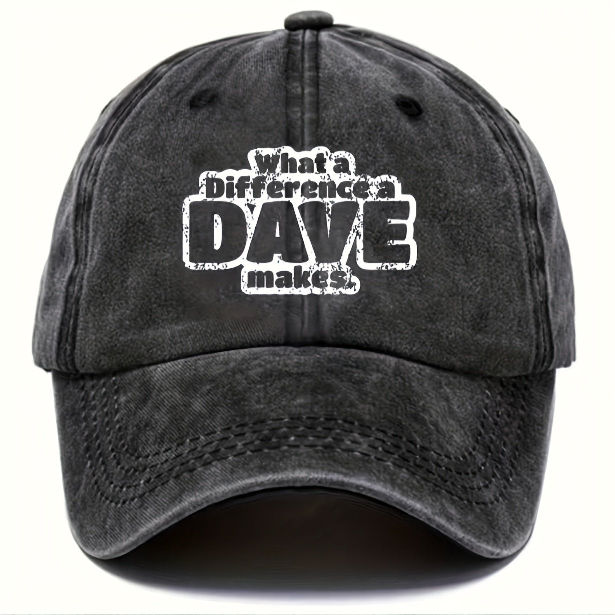 Retro Casual Embroidered Baseball Caps Adjustable Cotton Hats