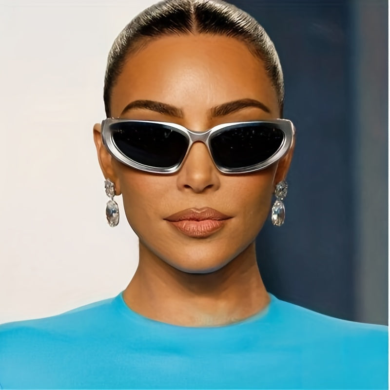 Y2K Cycling Outdoor Sunglasses Women Unisex Punk Sports