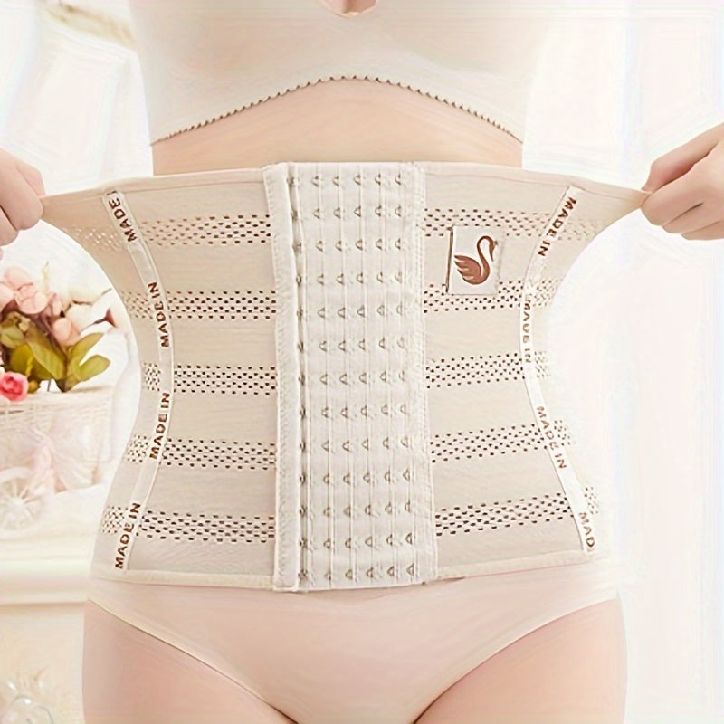 Breathable Waist Trainer Trimmer Belt Tummy Control Compression Wrap