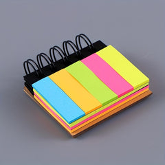 250 Sheets Pad Sticky Notes Combo Mini Coil Book Sticky Notes