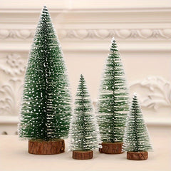 Mini Christmas Tree Cedar Tabletop Small Christmas Tree Desktop Window Swing