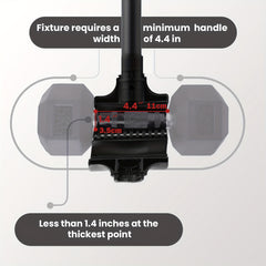 Dumbbell to Barbell Converter for 90 KG Sets