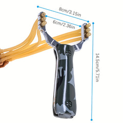 Zinc Alloy Slingshot Toy For Outdoor Play And Fun
