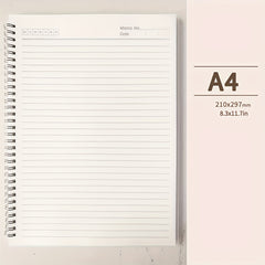 Thickened A5/B5/A4 Horizontal Line Notebook