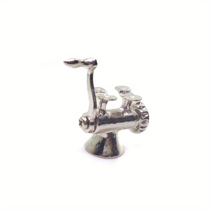 Miniature Kitchen Meat Grinder for 1:12 Scale Dollhouses