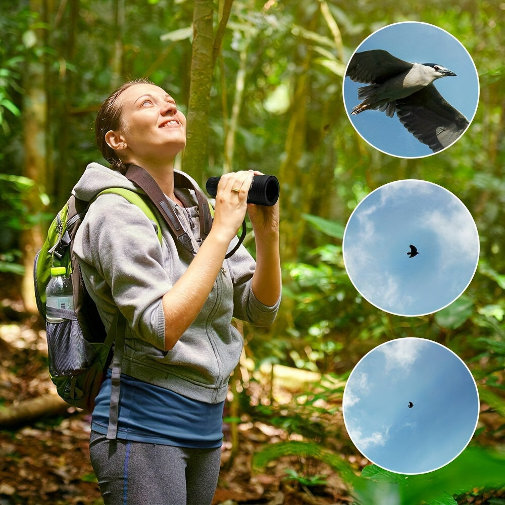 16x52 Monocular Telescope Coated Powerful For Outdoor Bird Watching