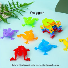 Plastic Leaping Frog Small Frog Parent Child Educational Toys