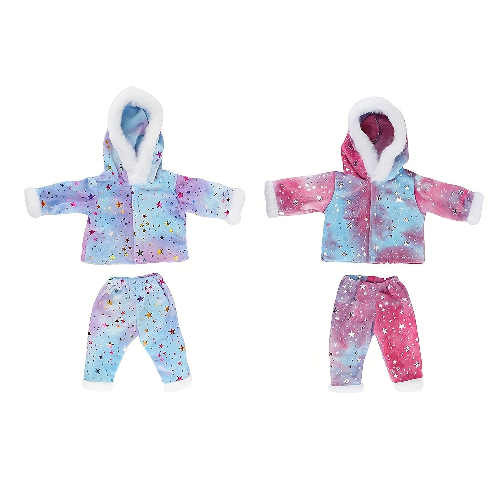 Plush Onesie Set for 17" Reborn Baby Dolls
