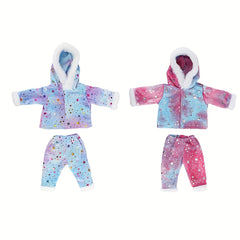 Plush Onesie Set for 17" Reborn Baby Dolls