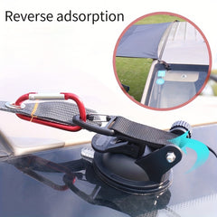 Vacuum Suction Cups Car Tent Buckle With Hook Lightweight