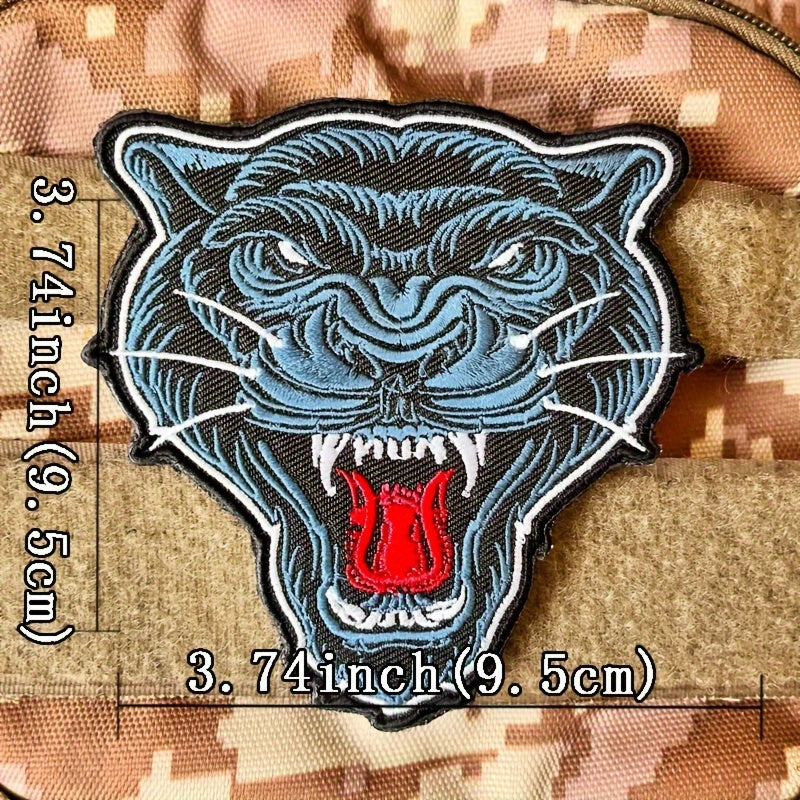 Wild Animal Embroidered Applique Patch Iron On Sew On Patches For Clothes