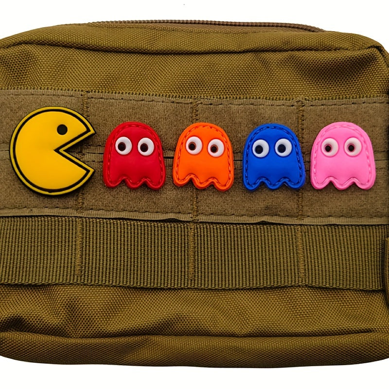 5pcs Little Ghost Clothing Accessories Attachment for Men Outdoor Bags