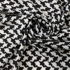 Houndstooth Scarf Shawl Wrap Head Wrap Gift For Mother