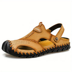Men's Stitch Non Slip Sandals Comfy Beach Shoes Summer