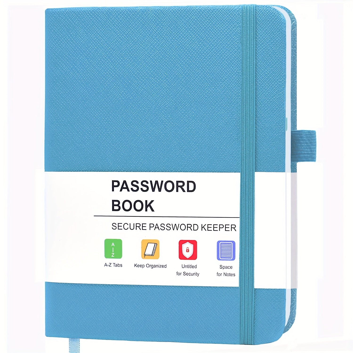 A6 Password Book Internet Address & Password Organizer