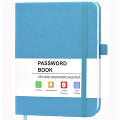 A6 Password Book Internet Address & Password Organizer