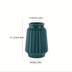 Plastic Vase Decor Imitating Ceramic Vase for Home Decor