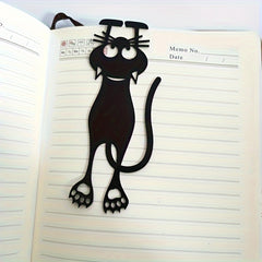 Hollow Out Little Cat Bookmark Acrylic Bookmark Creative Cat Label
