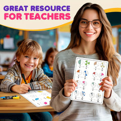 10 Pack AMIBOX Double Sided Fraction Manipulatives