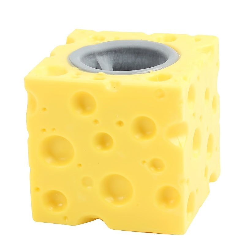 Cheese Mouse Cup Squeeze Toys for Kids