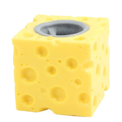 Cheese Mouse Cup Squeeze Toys for Kids