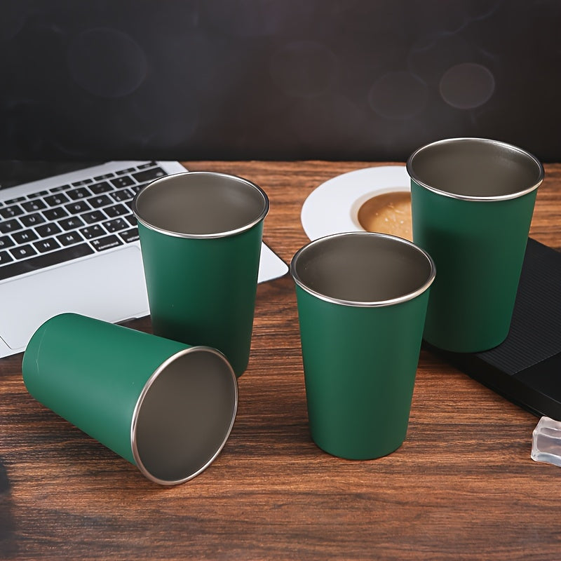 500ml Stainless Steel Beer Cup for Outdoor Camping
