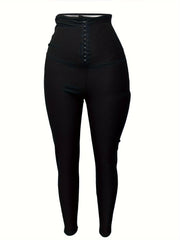 Women's High Waisted Sauna Sweat Pants Thermo Leggings