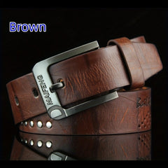 Men's Rivet Versatile Belt for Young People