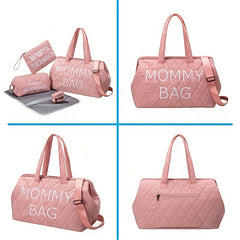 Diaper Bag Mommy Bag 5pcs Set Baby Nappy Waterproof Maternity Bag