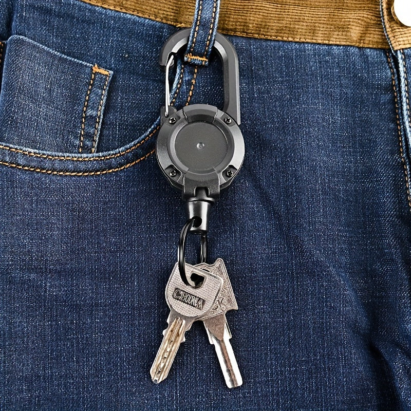 Retractable Key Chain for Outdoor Activities