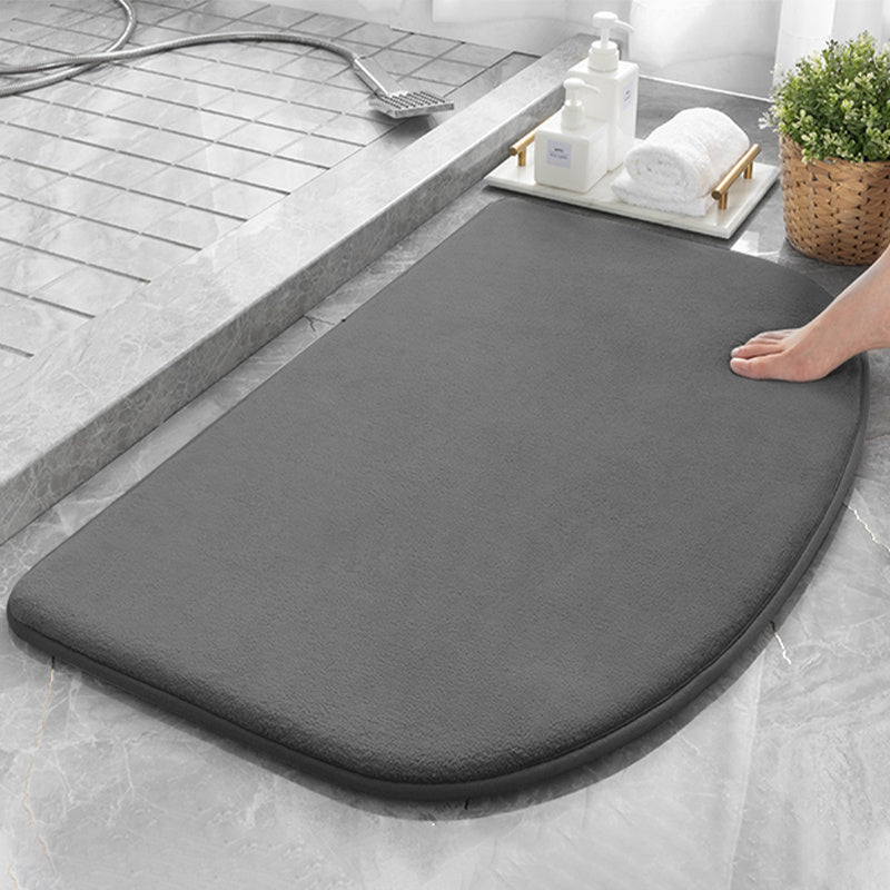 Quick Dry Absorbent Bathroom Rugs Dirt Resistant Mats