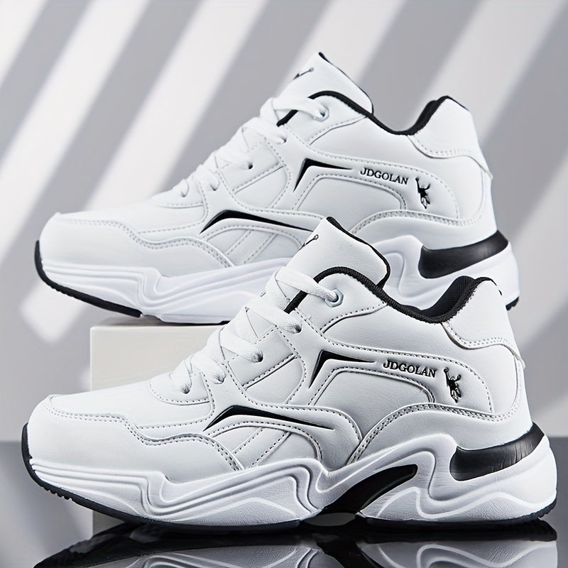 Men's High Top Lace-up Basketball Shoes