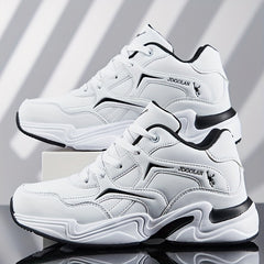Men's High Top Lace-up Basketball Shoes