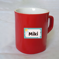 Cartoon Name Stickers for Personalizing Supplies