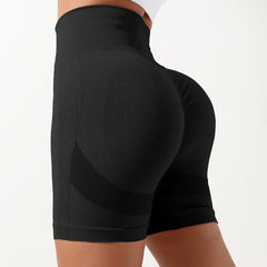 Seamless Legging Shorts for Women's Fitness and Yoga