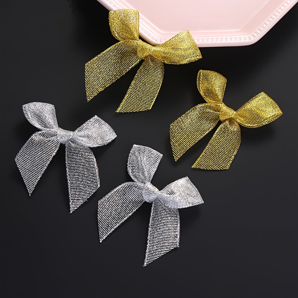 20pcs Golden Onion With Bows DIY Decorative Bows For Decorations