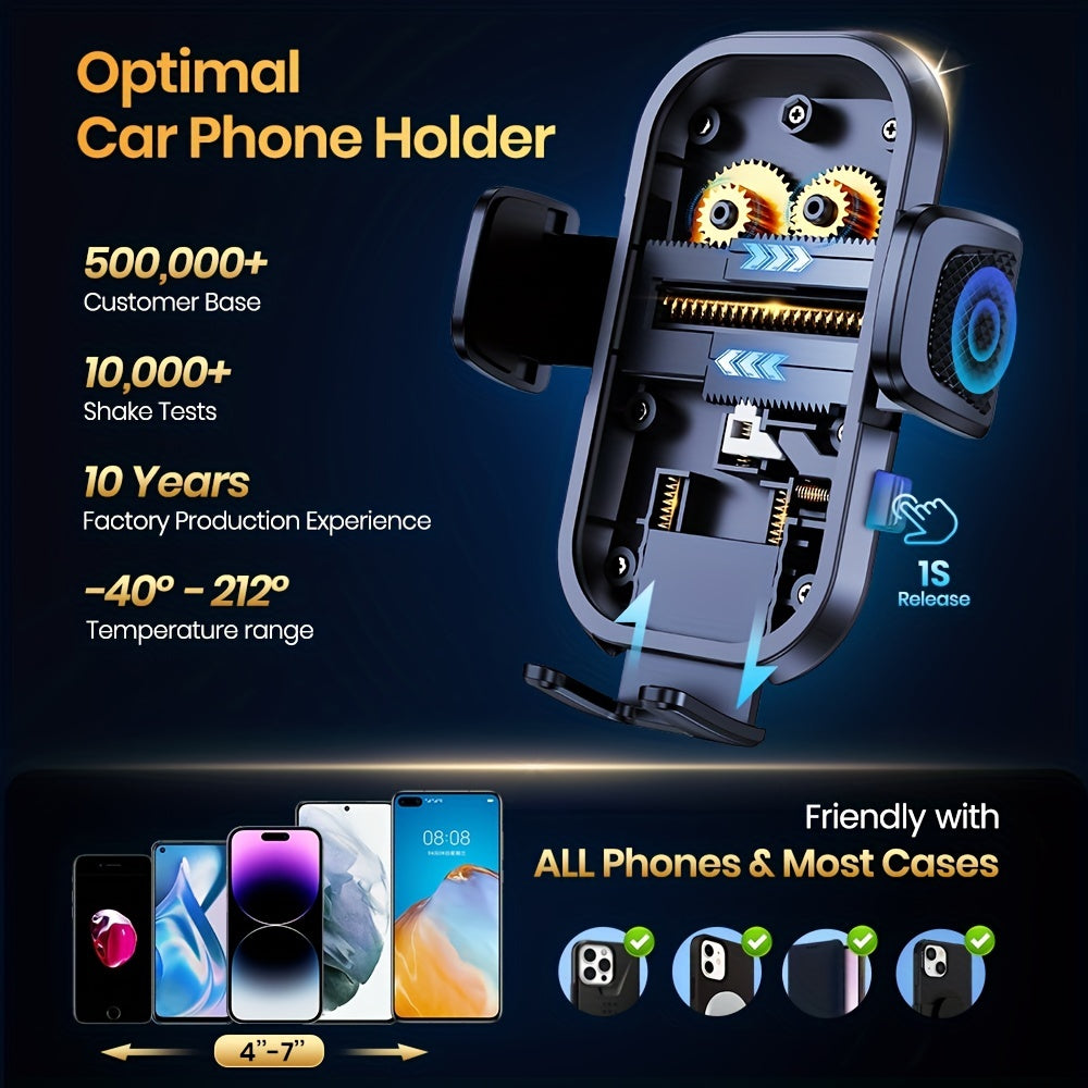 Dashboard Car Phone Holder Stable Mount Anti-slip Clip All Smartphone