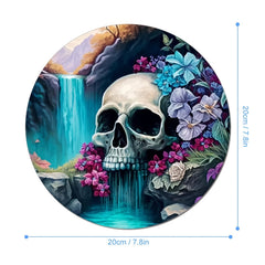 Leafy Skull Gaming Mouse Pad Waterproof and Comfortable