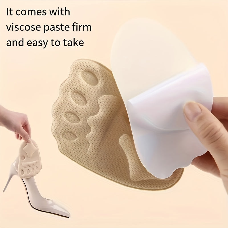 Front Foot Pain Relief Pad Half Size Insole For High Heels