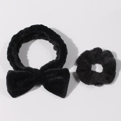 4pcs Microfiber Spa Headband & Wristband Set
