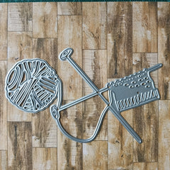 Knitting Yarn Cutting Dies for DIY Crafting Scrapbooking Supplies