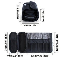 Cosmetic Organizer Roll Up Bag Makeup Brush Storage