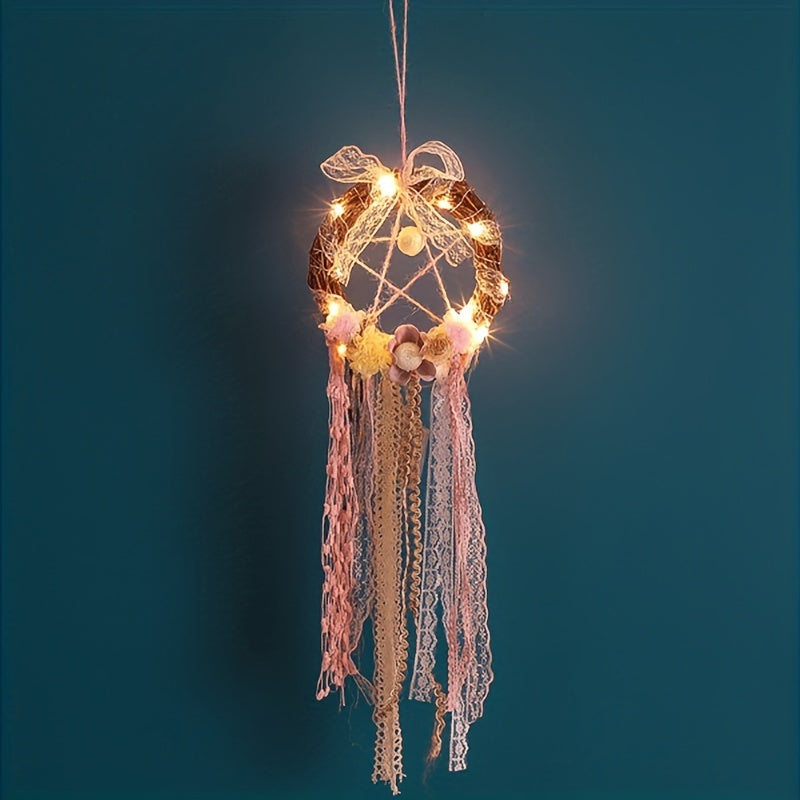Bohemia Dream Catcher Feather Hanging With Star Home Decoration